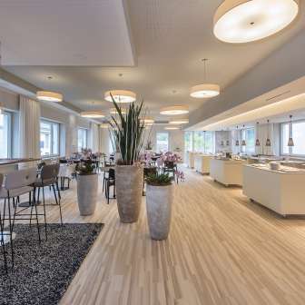 Das Restaurant "1848" im Hotel Weiss Kreuz Thusis