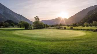 Der Golfplatz Domat/Ems