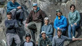 Die Bergführer der Bergsportschule Grischa