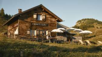 Skihütte Feldis Herbst