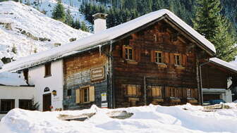 Das Gasthaus Edelweiss im Sommer