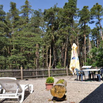 Dachterrasse des Gasthaus Waldheim