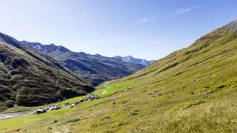 Avers-Juf im Sommer Avers-Juf im Sommer