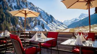 Das Restaurant Rheinwaldstube