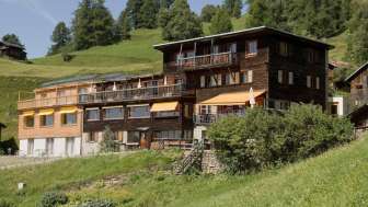 Das Berghotel Sterna im Sommer Das Berghotel Sterna im Sommer
