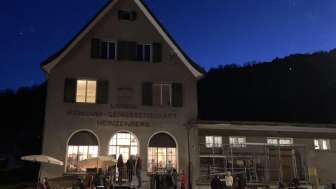 Das Konsum Cazis im Winter