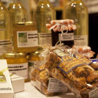 Das Angebot im Viamala Markt in der Raststätte Thusis