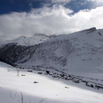 Hinterrhein im Winter