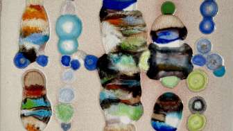 Keramikbilderausstellung "Sternengarten oder Blumenhimmel"