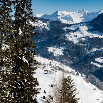 Casti-Wergenstein im Winter