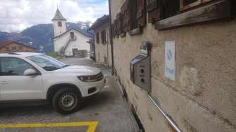 Die E-Bike-Ladestation Wergenstein