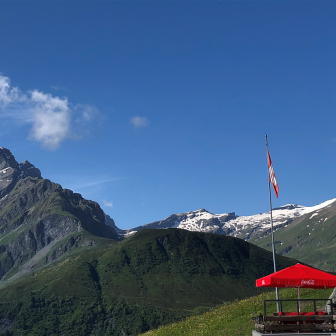 Ausblick vom Summerbeizli Solaria