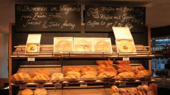 Brottheke im Wagner's in Thusis Brottheke im Wagner's in Thusis