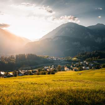 Sonnenaufgang in Masein