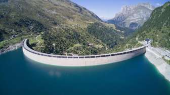 Staumauer-Besichtigung Valle di Lei