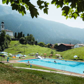 Das Freibad Andeer