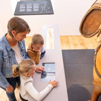 Für Kinder gibt es viel zu entdecken im Museum Rheinwald