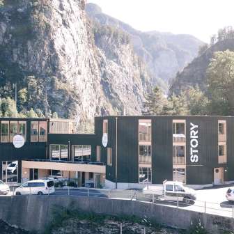 Die Story Thusis im Sommer