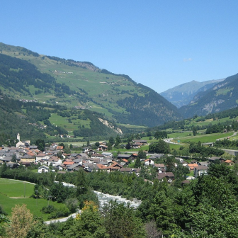 Blick über Andeer