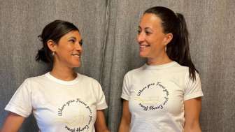 Nina Rocha und Johanna Zeller