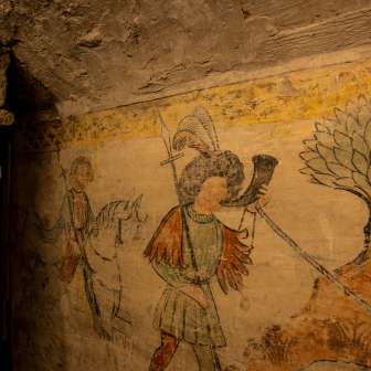 Die originalen Wandmalereien im Stoffelhaus sind gut erhalten