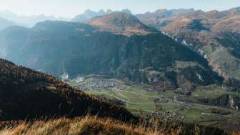 Andeer im Herbst