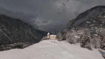 Die Kapelle Sankt Lorenz in Paspels im Domleschg