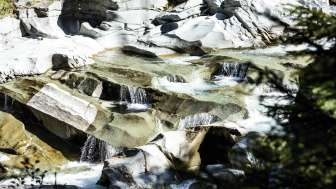Averser Rhein im Sommer Averser Rhein im Sommer