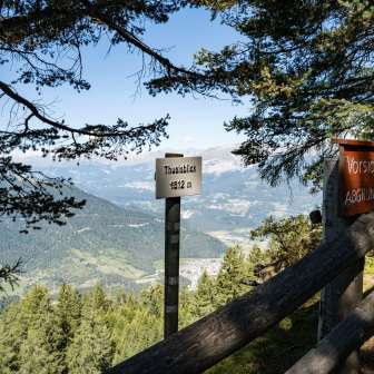 Aussicht vom Thusisblick Feldis