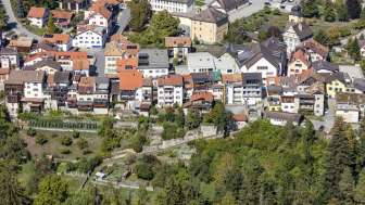 Der alte Dorfteil von Thusis Der alte Dorfteil von Thusis