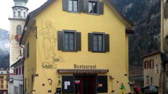 Das Restaurant Schäfli in Thusis Das Restaurant Schäfli in Thusis