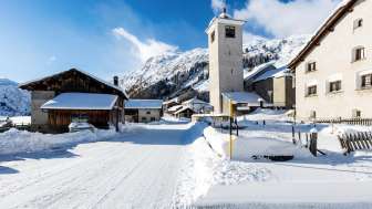 Dorf Hinterrhein