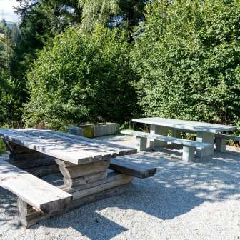 Feuerstelle Burgruine Cagliatscha