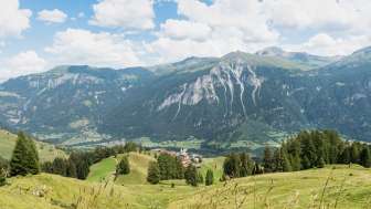 Casti-Wergenstein im Sommer