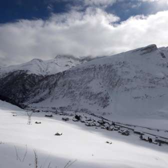 Hinterrhein im Winter