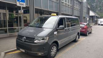 Ein Fahrzeug von Taxi Service Beverin in Thusis