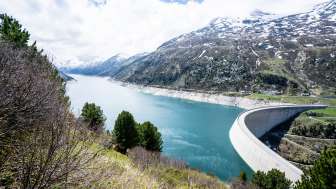 Staumauer Valle di Lei