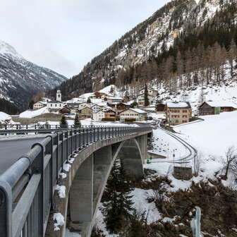 Innerferrera im Winter