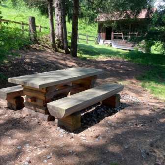 Feuerstelle Schiessstand Tartar