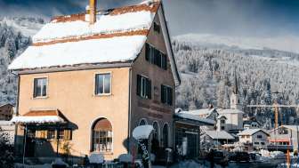 Das Konsum Cazis im Winter