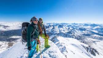 Die Bergführer der Bergsportschule Grischa