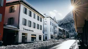 Das Gästezentrum an der Neudorfstrasse in Thusis