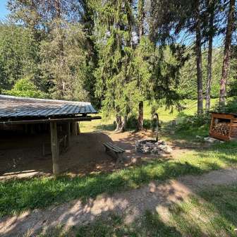 Feuerstelle Jagdstand Realta