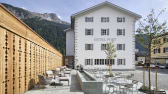 Das Hotel Post in Andeer