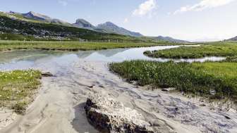 Der Lai Pintg in der Moorlandschaft Anarosa