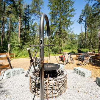 Feuerstelle Trailcenter Thusis