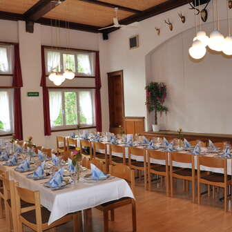 Grosser Saal des Gasthaus Waldheim