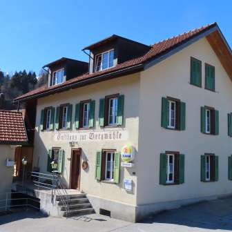 Das Restaurant Bergmühle in Masein