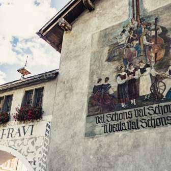 Das Hotel Fravi in Andeer