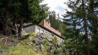 Das Festungsmuseum Crestawald von Aussen Das Festungsmuseum Crestawald von Aussen